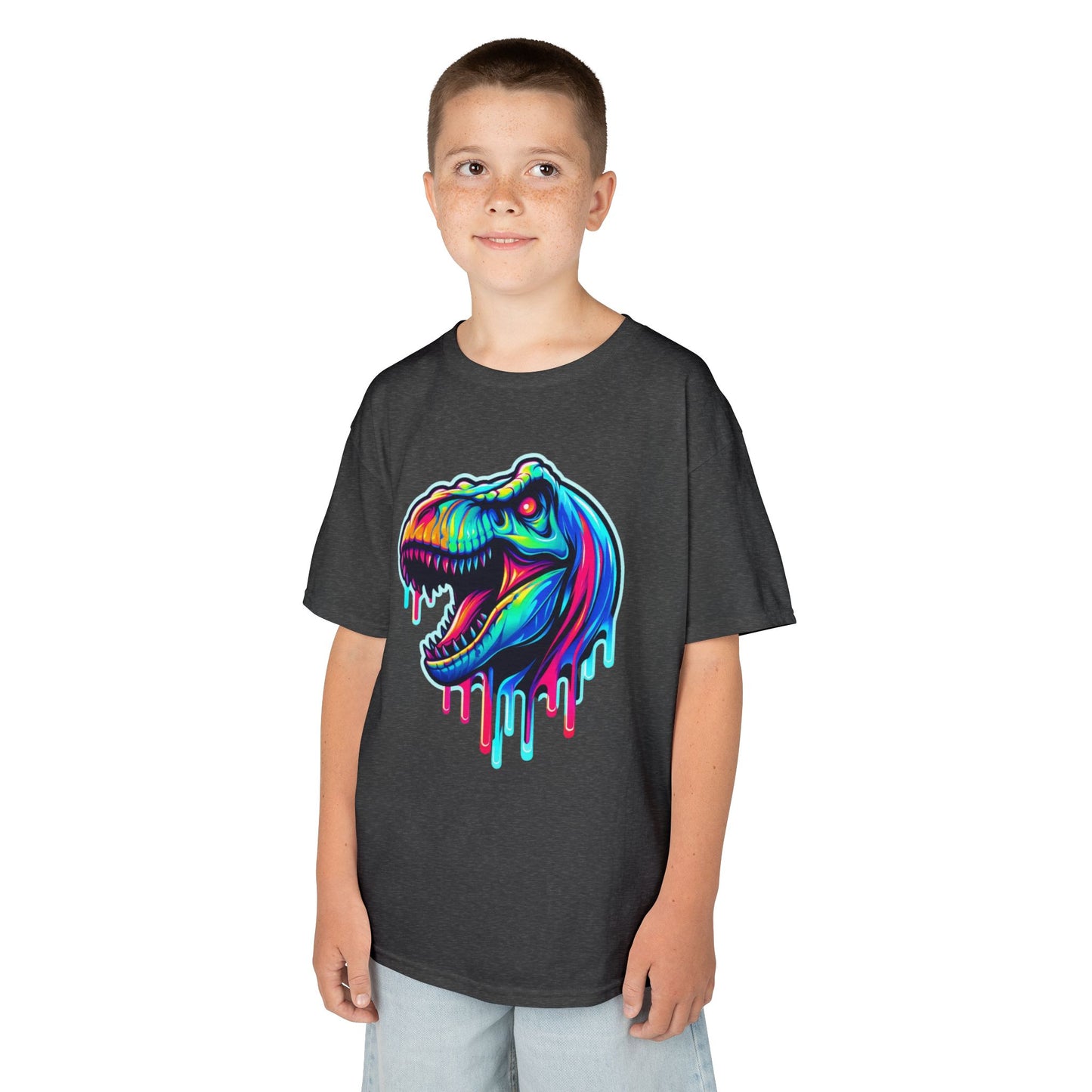 Colorful Dinosaur Kids Tee - Fun for Parties & Everyday Adventures