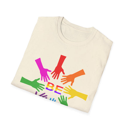 Rainbow Hands Unisex T-Shirt | Be Yourself, Inclusive Apparel, Pride Clothing, Gift for Friends, LGBTQ+ Pride