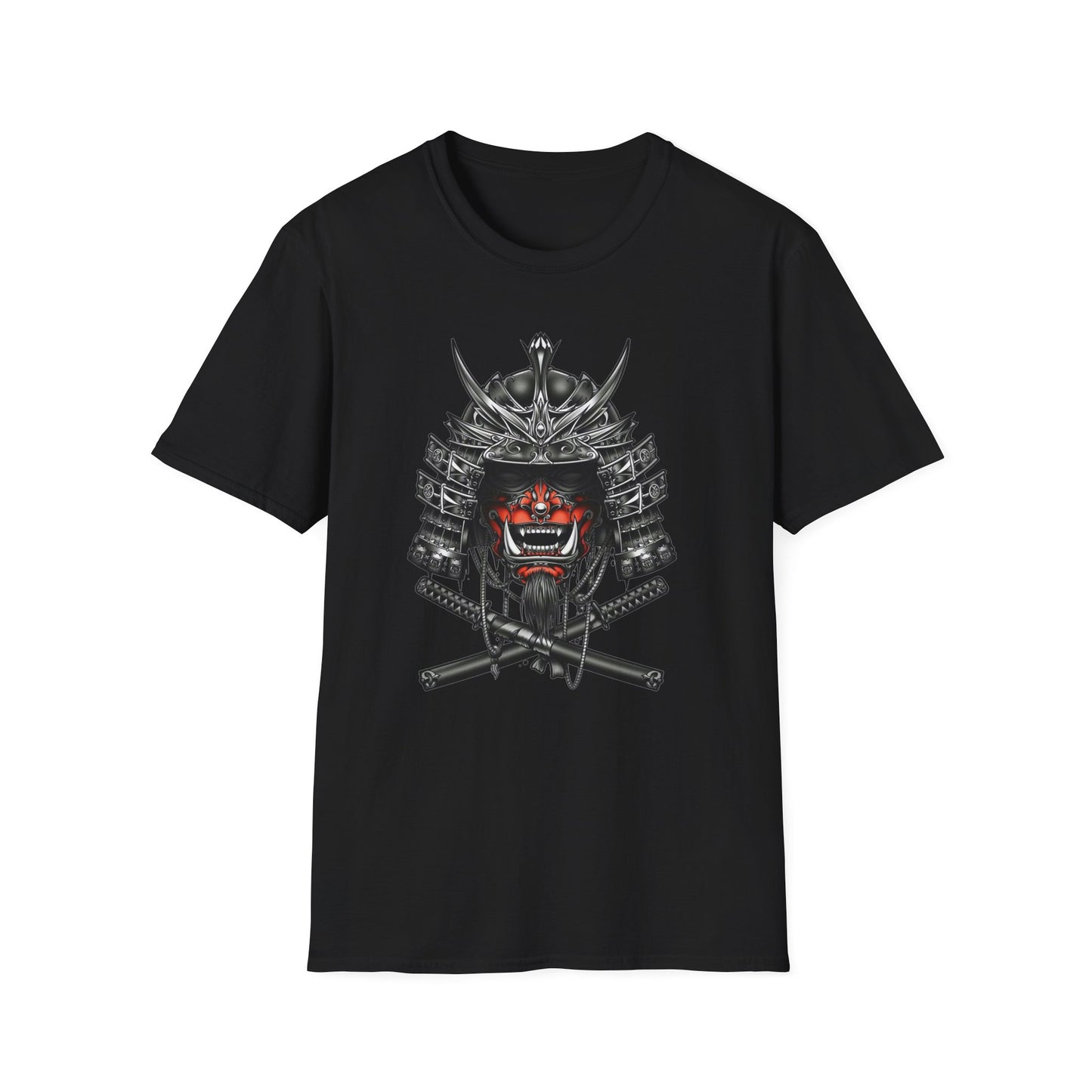 Unisex Samurai Warrior Graphic T-Shirt - Bold Design for Casual Wear