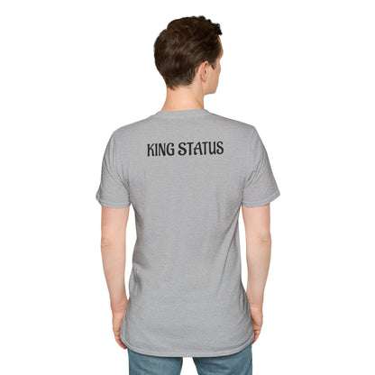 King Status Gorilla T-Shirt | Unisex Softstyle Tee for Casual Wear