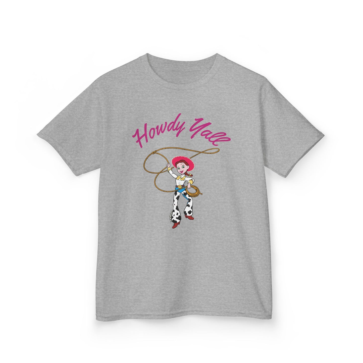Howdy Y'all Kids Tee - Fun Western Style Cotton T-Shirt for Kids