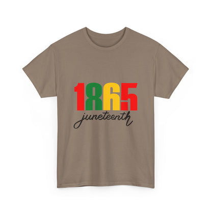 Juneteenth Celebration Tee, Unisex Cotton Shirt, 1865 Juneteenth T-Shirt, Freedom Celebration Apparel, Black History Month Gear