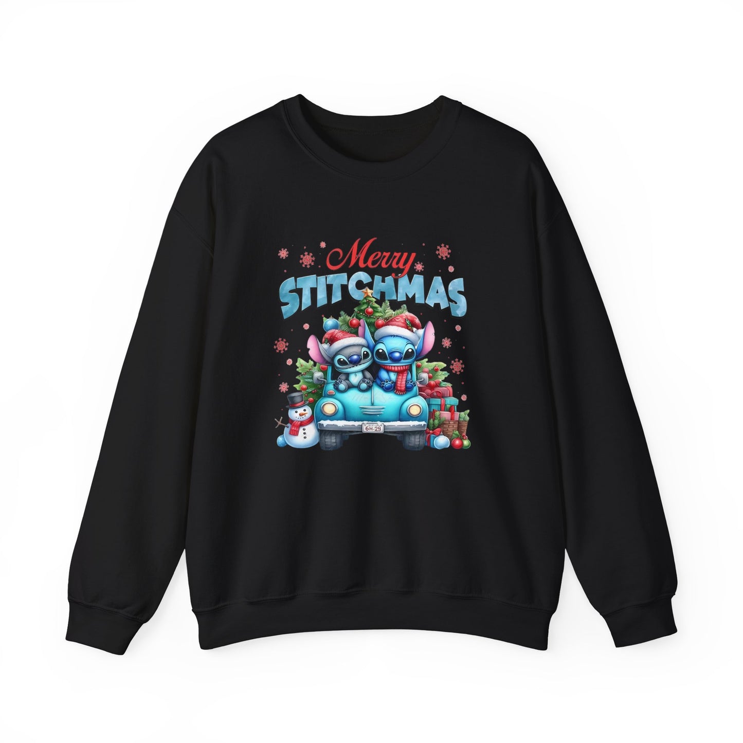 Merry Stitchmas Sweatshirt – Cute Stitch Holiday Crewneck