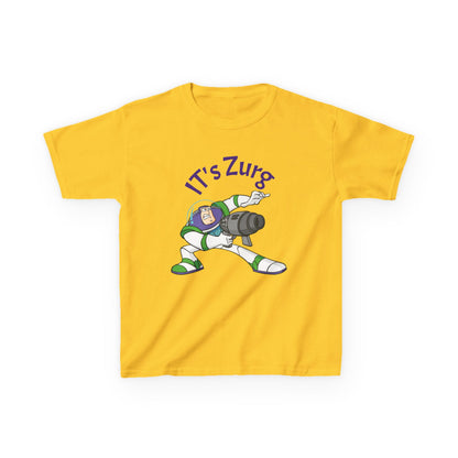 Kids Buzz Lightyear Tee - 'It's Zorg' Fun Cotton T-Shirt