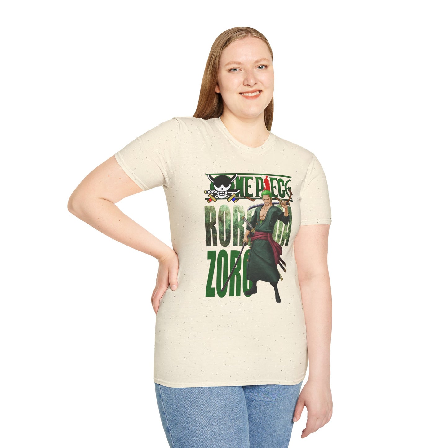 Epic Zoro Unisex Softstyle T-Shirt - One Piece Fan Apparel