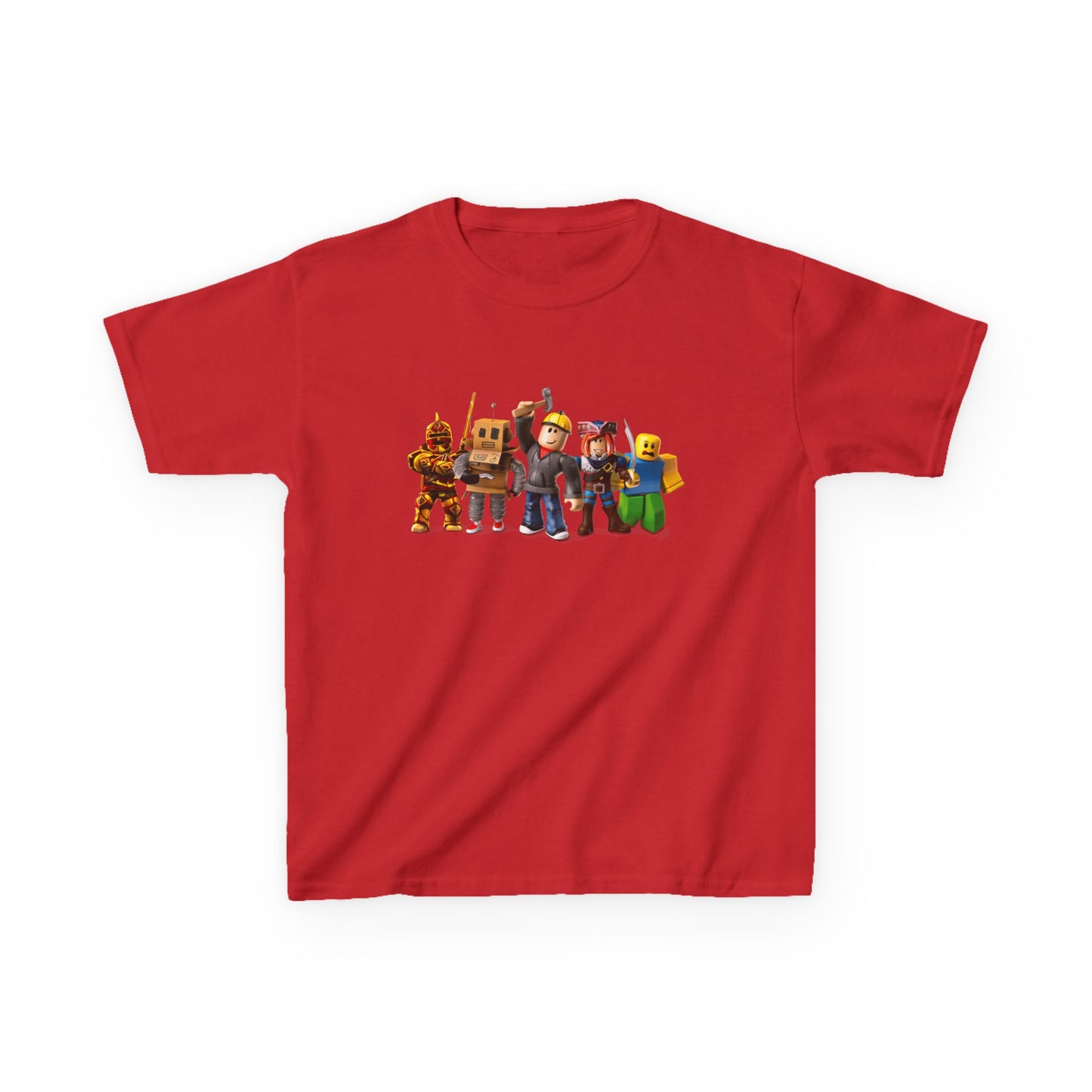 Minecraft Characters Kids Tee, Gamer T-Shirt, Fun Casual Wear, Birthday Gift, Children's Apparel