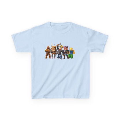 Minecraft Characters Kids Tee, Gamer T-Shirt, Fun Casual Wear, Birthday Gift, Children's Apparel