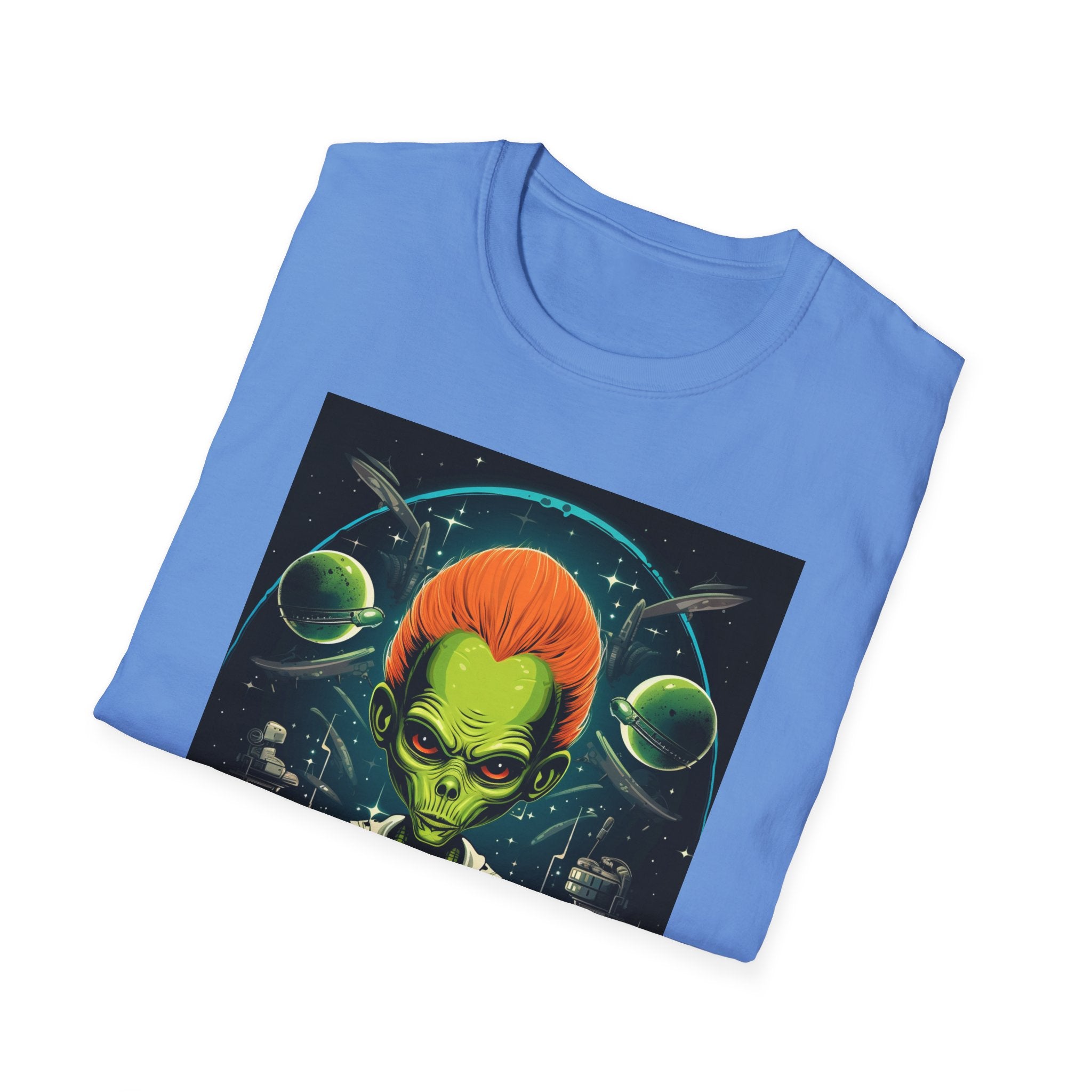 Alien Galaxy Unisex T-Shirt - Cosmic Art Design
