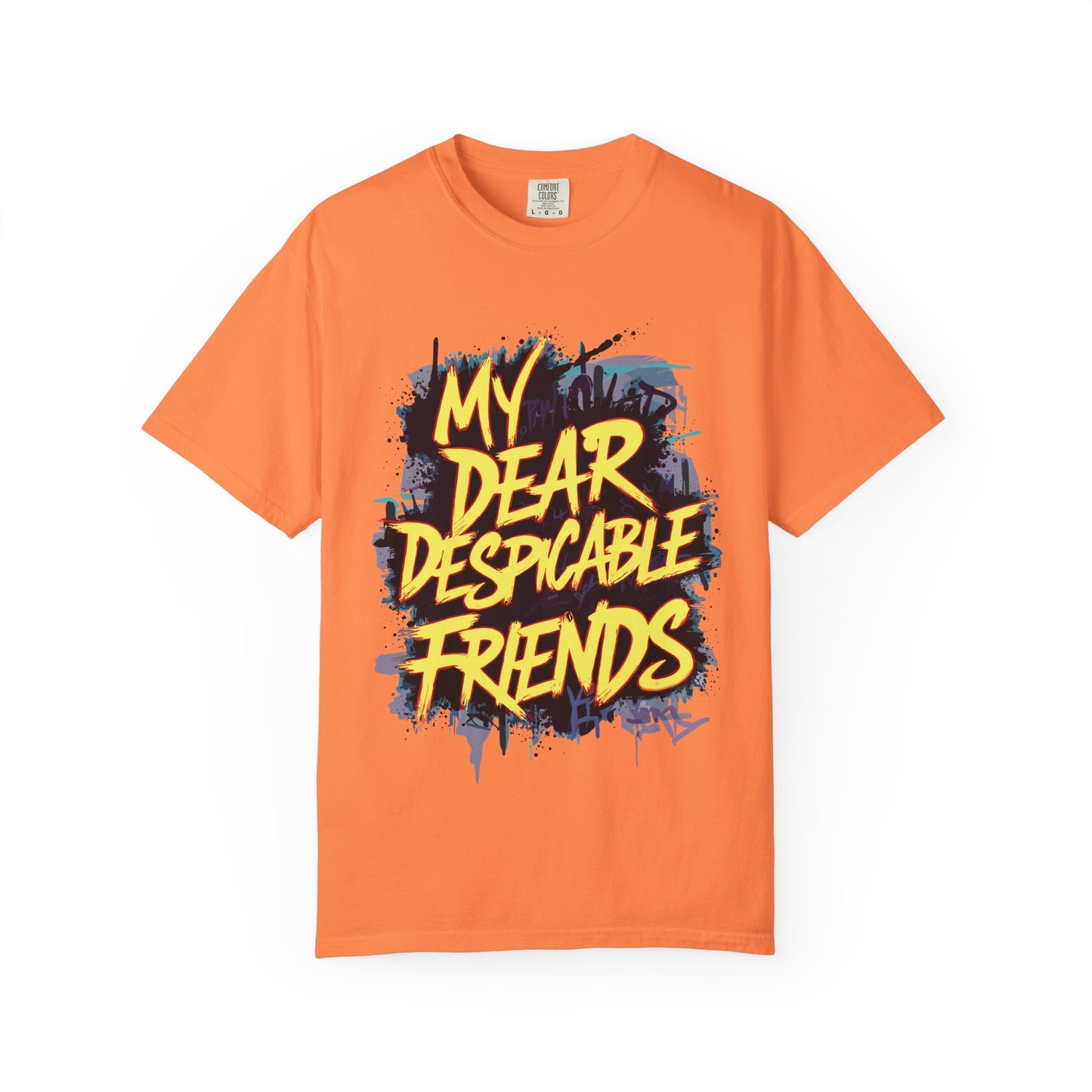 Despicable Friends Graphic Tee, Unisex T-Shirt, Casual Wear, Gift for Friends, Fun Statement Shirt, Graphic Tee for Fans