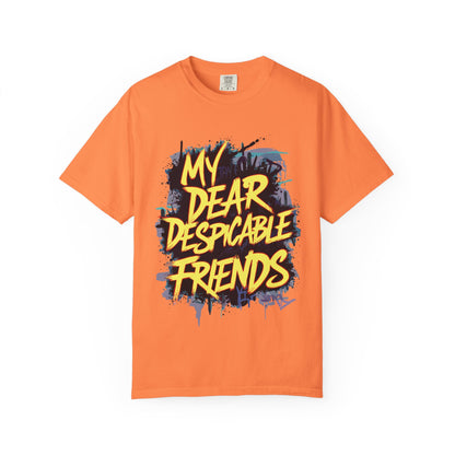 Despicable Friends Graphic Tee, Unisex T-Shirt, Casual Wear, Gift for Friends, Fun Statement Shirt, Graphic Tee for Fans