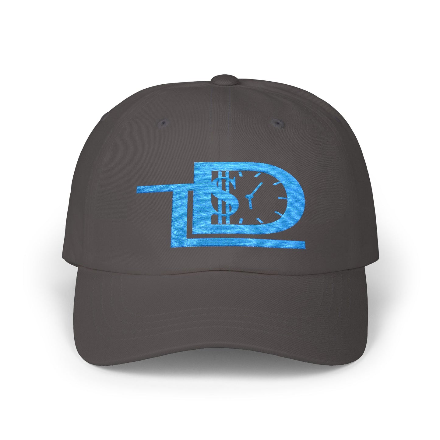 Classic Dad Cap with Funky Clock Design, Adjustable Baseball Hat, Trendy Accessory for Dads, Perfect Gift for Father's Day, Casual Style