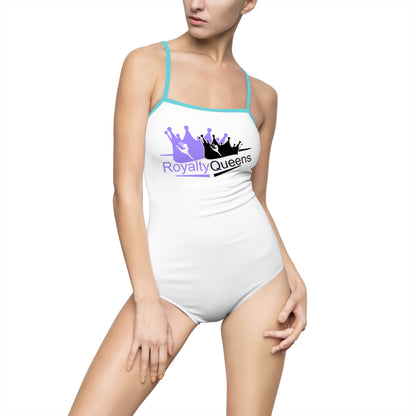 Royalty Queens Women's One-Piece Swimsuit - Stylish Swimwear for Beach Days, Pool Parties, Summer Vacations, Family Gatherings, and [...]