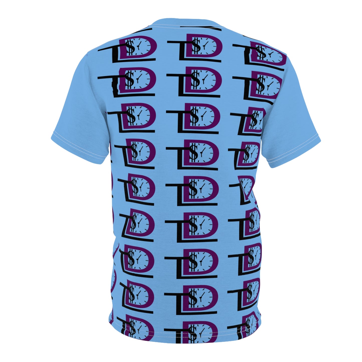 Time Designs Trendy Unisex Graphic Tee - Bold Patterned D Design for Everyday Style