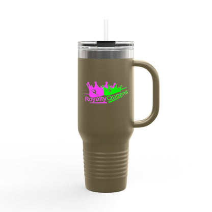 Royalty Queens Insulated Travel Mug - 40oz, Perfect for Coffee Lovers, Gifts for Her, Everyday Use, Birthday Present, Travel Companion