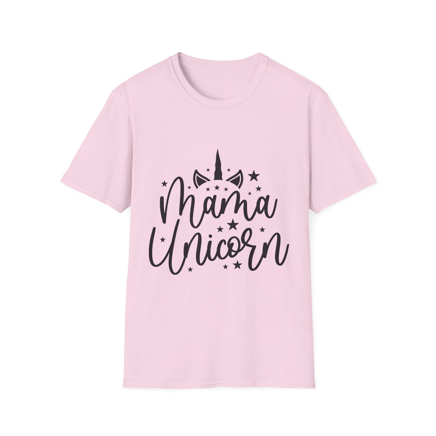 Mama Unicorn Unisex Softstyle T-Shirt - Fun & Stylish Gift for Moms