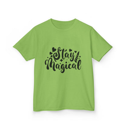 Stay Magical Kids Heavy Cotton™ Tee - Playful & Fun T-Shirt for Young Dreamers