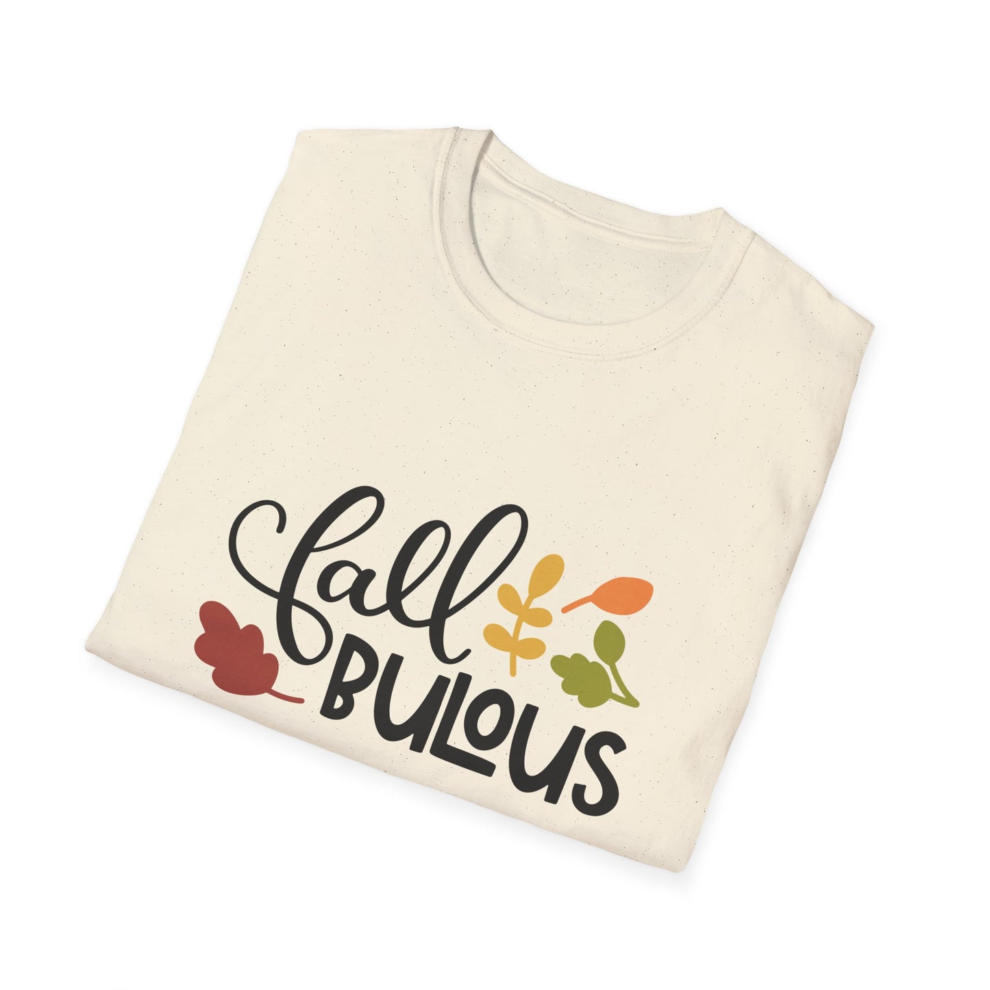 Fall Bulous Unisex Softstyle T-Shirt - Cozy Autumn Tee, Perfect for Thanksgiving, Fall Parties, Gift for Her, Seasonal Fashion