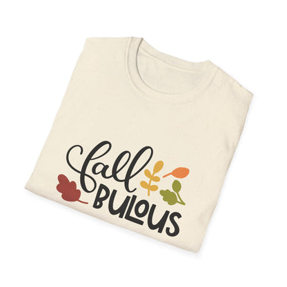 Fall Bulous Unisex Softstyle T-Shirt - Cozy Autumn Tee, Perfect for Thanksgiving, Fall Parties, Gift for Her, Seasonal Fashion