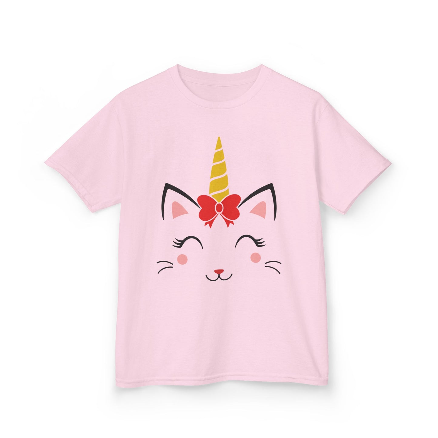 Cute Unicorn Kids Heavy Cotton Tee - Perfect for Birthdays and Everyday Fun!