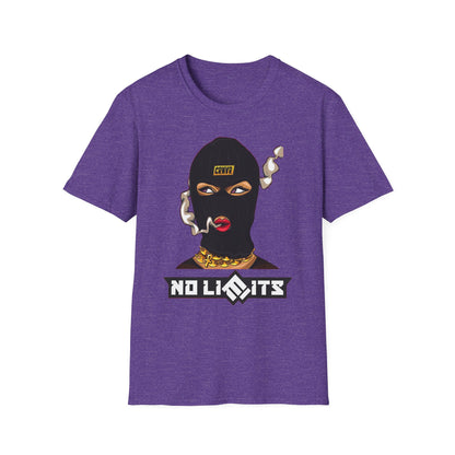 Unisex Softstyle T-Shirt - No Limits Graphic Tee for Bold Individuals