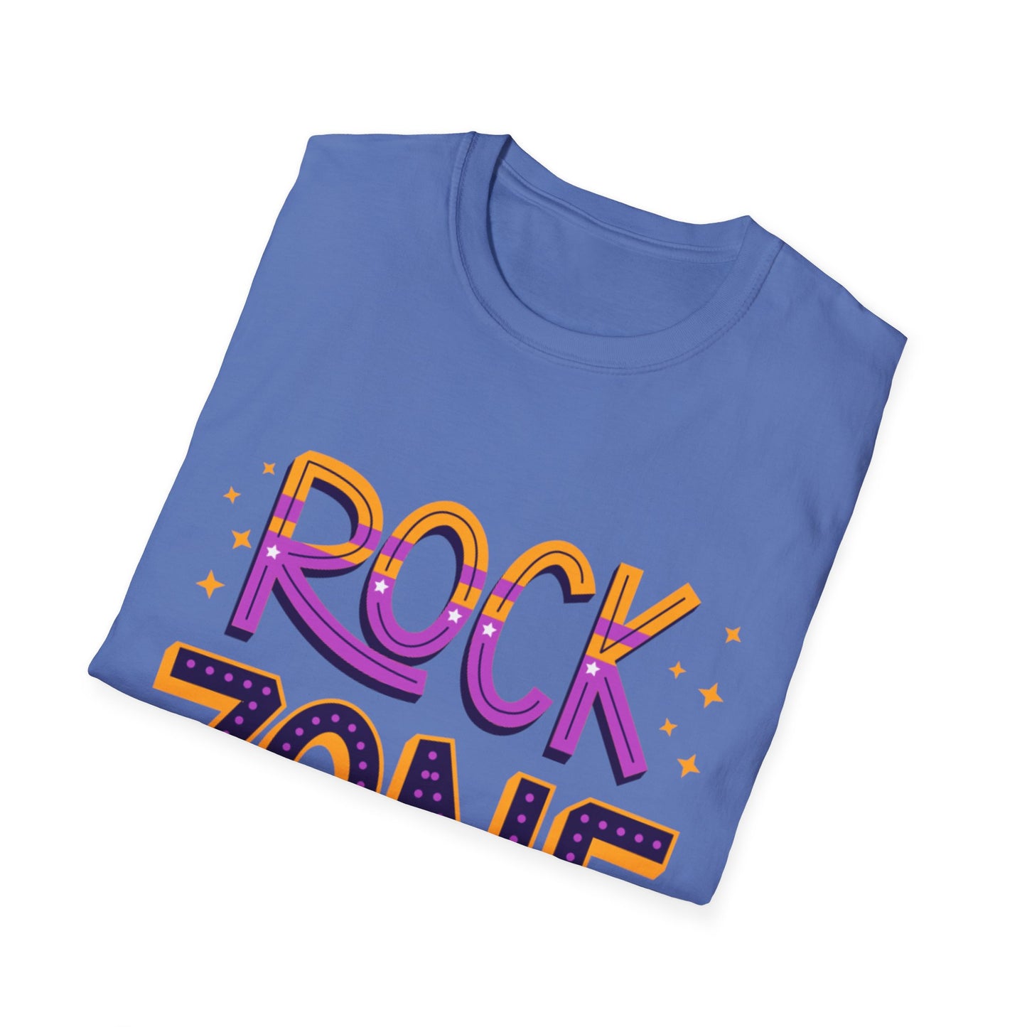 Rock Zone Unisex Softstyle T-Shirt, Music Lover Tee, Concert Outfit, Festival Wear, Birthday Gift, Casual Style