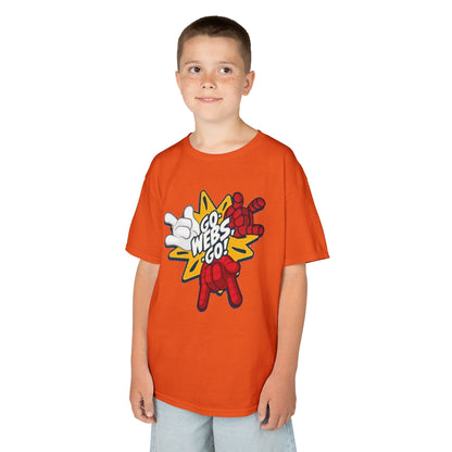 Kids Superhero Graphic Tee - Go Webs Go!