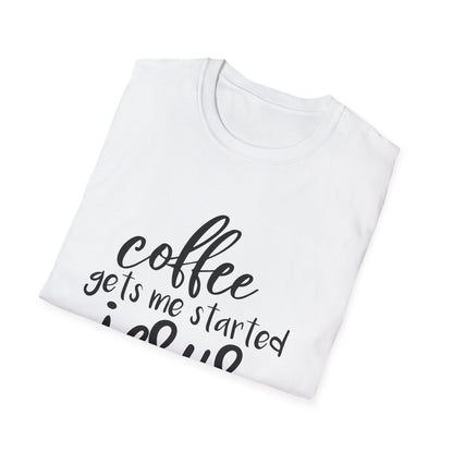Coffee & Jesus Unisex Softstyle T-Shirt - Inspirational Christian Tee