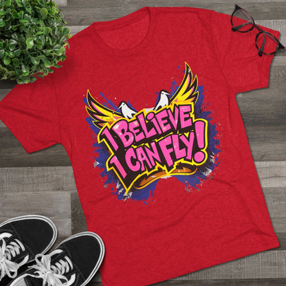 Inspirational Crew Tee - "I Believe I Can Fly" T-Shirt, Motivational Graphic Tee, Unisex Inspirational Wear, Gift for Dreamers, [...]