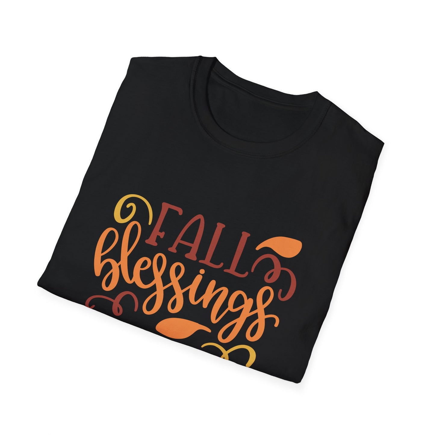 Fall Blessings T-Shirt, Cute Autumn Tee, Thanksgiving Gift, Cozy Casual Wear, Seasonal Graphic Shirt
