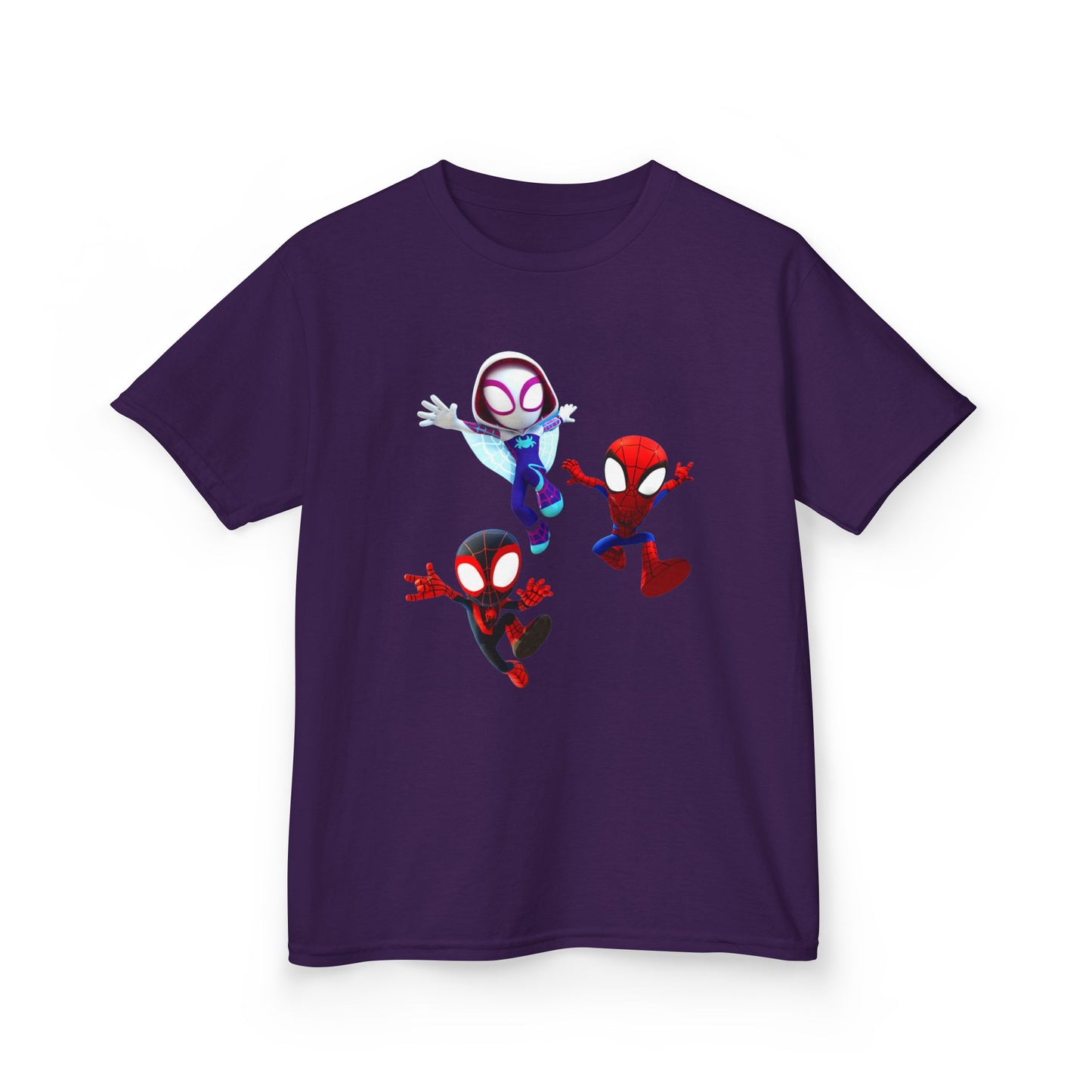 Kids Superhero Adventure Tee, Kids Birthday Gift, Fun Playwear, Spiderman Costume Shirt, Cartoon Character T-Shirt, Summer Outfit