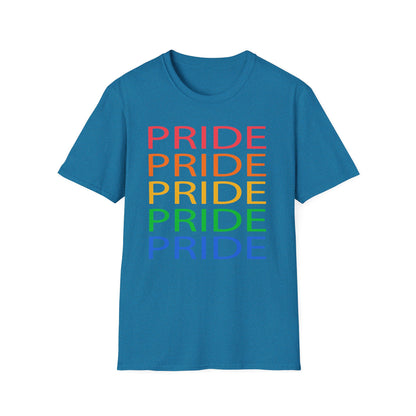Pride Celebration Unisex T-Shirt | LGBTQ+ Pride Tee, Rainbow Pride Shirt, Equality Apparel, Gift for Pride Month