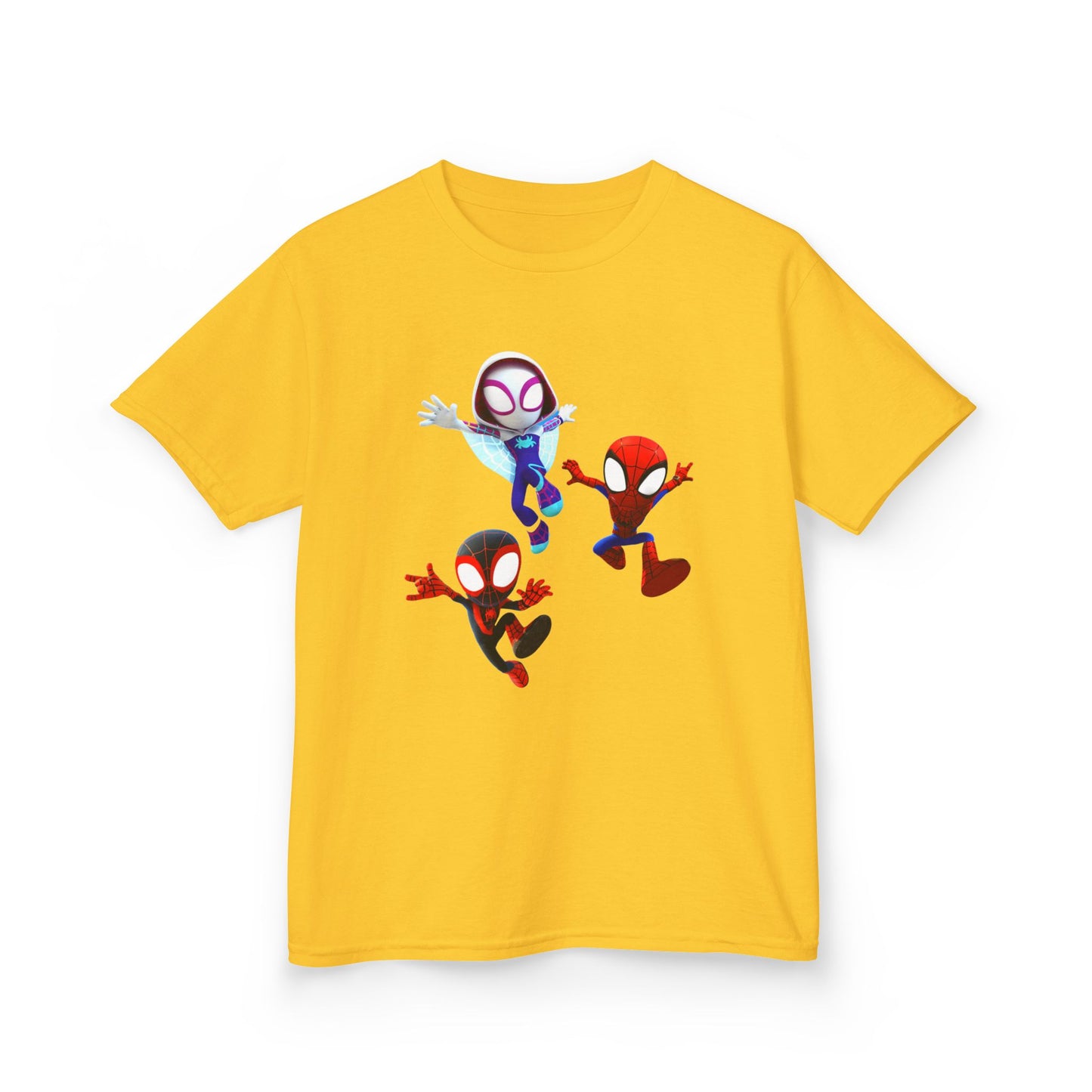 Kids Superhero Adventure Tee, Kids Birthday Gift, Fun Playwear, Spiderman Costume Shirt, Cartoon Character T-Shirt, Summer Outfit