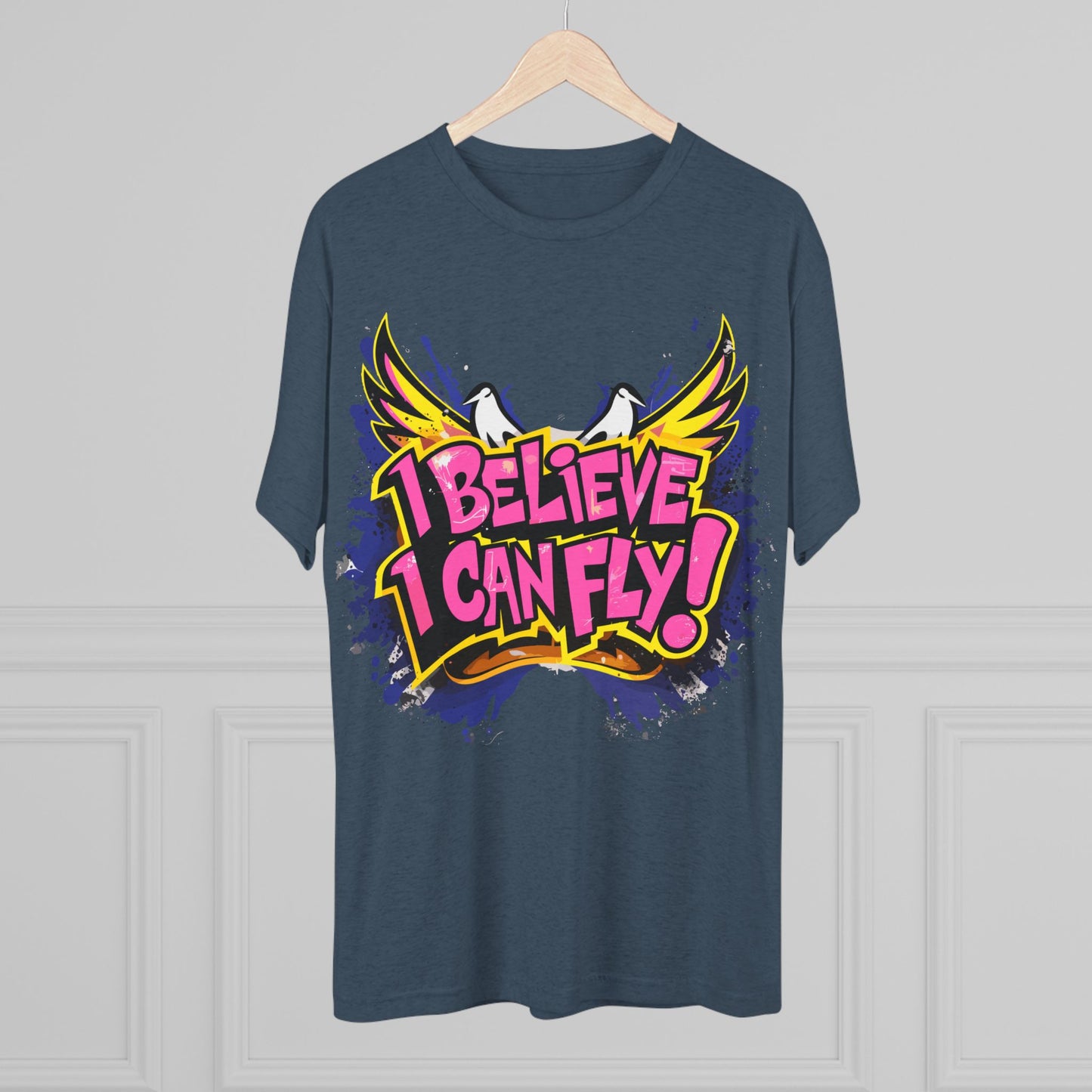 Inspirational Crew Tee - "I Believe I Can Fly" T-Shirt, Motivational Graphic Tee, Unisex Inspirational Wear, Gift for Dreamers, [...]