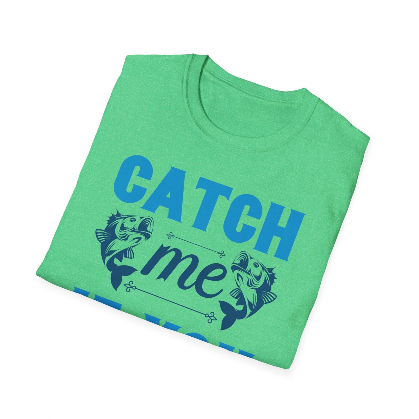 Catch Me If You Can Unisex Softstyle T-Shirt, Funny Tee, Gift for Game Lovers, Casual Wear, Birthday Gift, Graphic T-Shirt