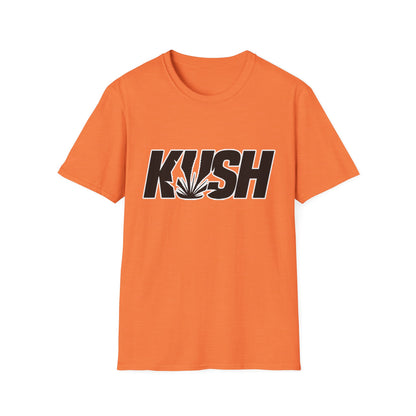 KUSH Graphic Unisex Softstyle T-Shirt - Cool Cannabis Vibe
