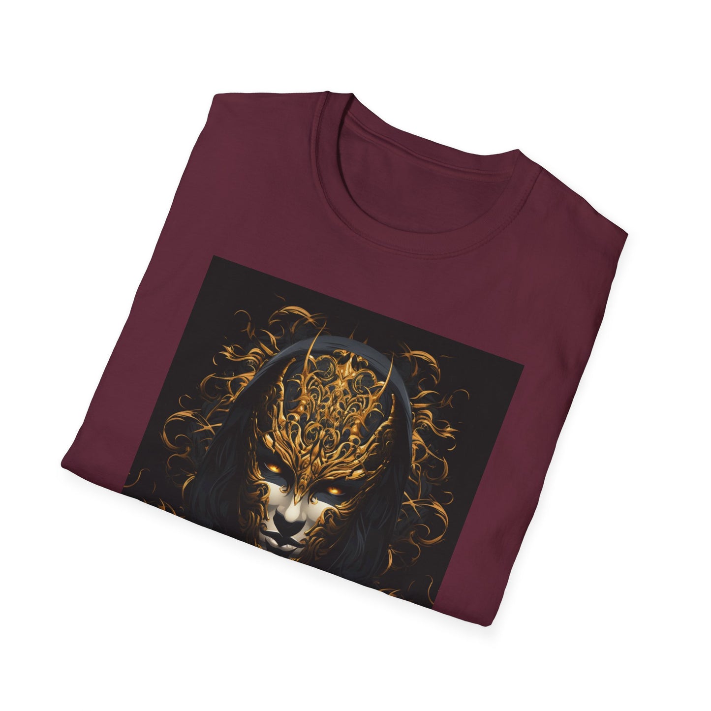 Mystical Art Unisex Softstyle T-Shirt - Enigmatic Design