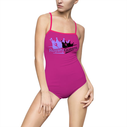 Royalty Queens One-Piece Swimsuit, Stylish Swimwear, Beach Day Outfit, Pool Party Essential, Gifts for Her, Summer Fashion