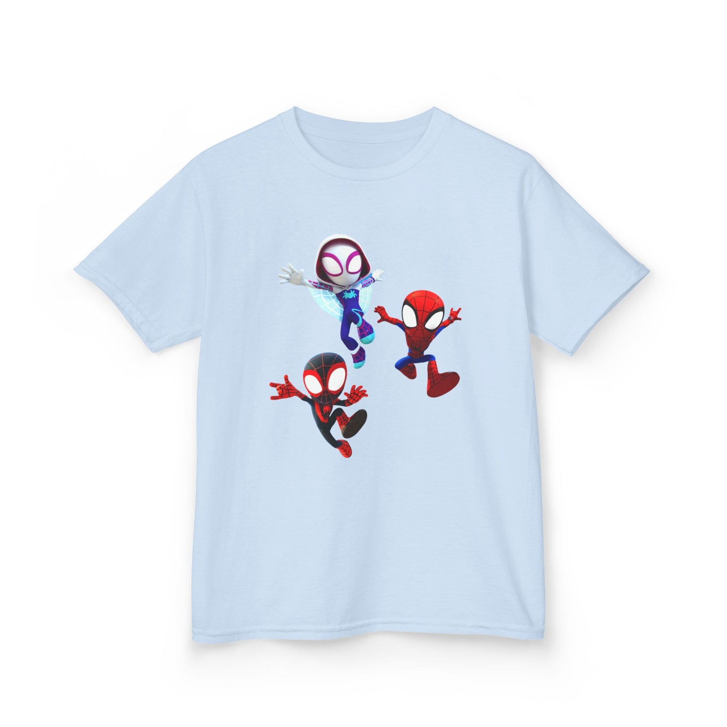 Kids Superhero Adventure Tee, Kids Birthday Gift, Fun Playwear, Spiderman Costume Shirt, Cartoon Character T-Shirt, Summer Outfit