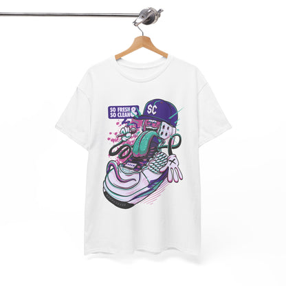 So Fresh So Clean Unisex Heavy Cotton Tee - Trendy Streetwear T-Shirt