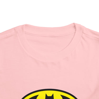 Batman Toddler Short Sleeve Tee - Superhero Shirt for Kids, Birthday Gift, Adventure Wear, Playtime Apparel, Comic Fan Clothing