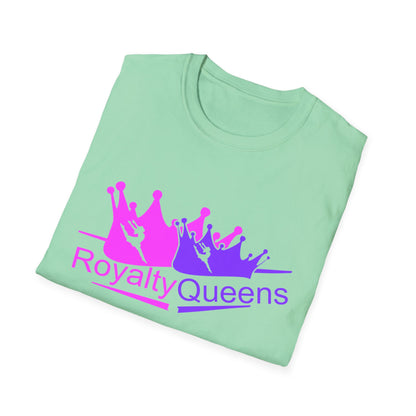 Royalty Queens Unisex Softstyle T-Shirt, Feminist Apparel, Birthday Gift, Casual Wear, Empowerment Tee, Queen Vibes