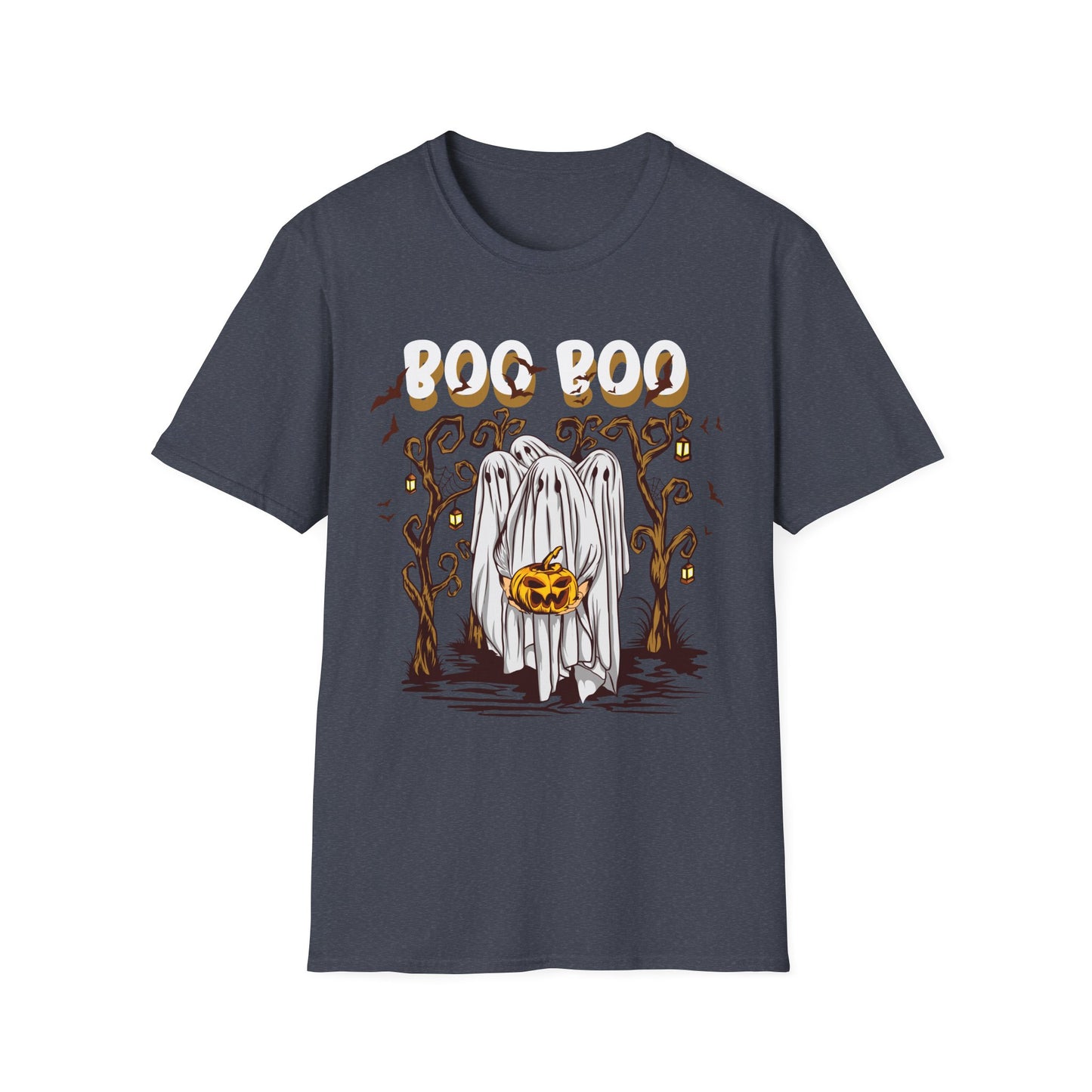 Spooky Pumpkin T-Shirt for Halloween, Unisex Graphic Tee, Fall Fashion, Trick or Treat Shirt, Festival Wear, Cozy October Style