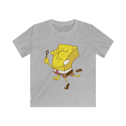 SpongeBob Kids Tee, Fun Graphic T-Shirt for Boys and Girls, Summer Gift, Cartoon Apparel, Playful Everyday Wear