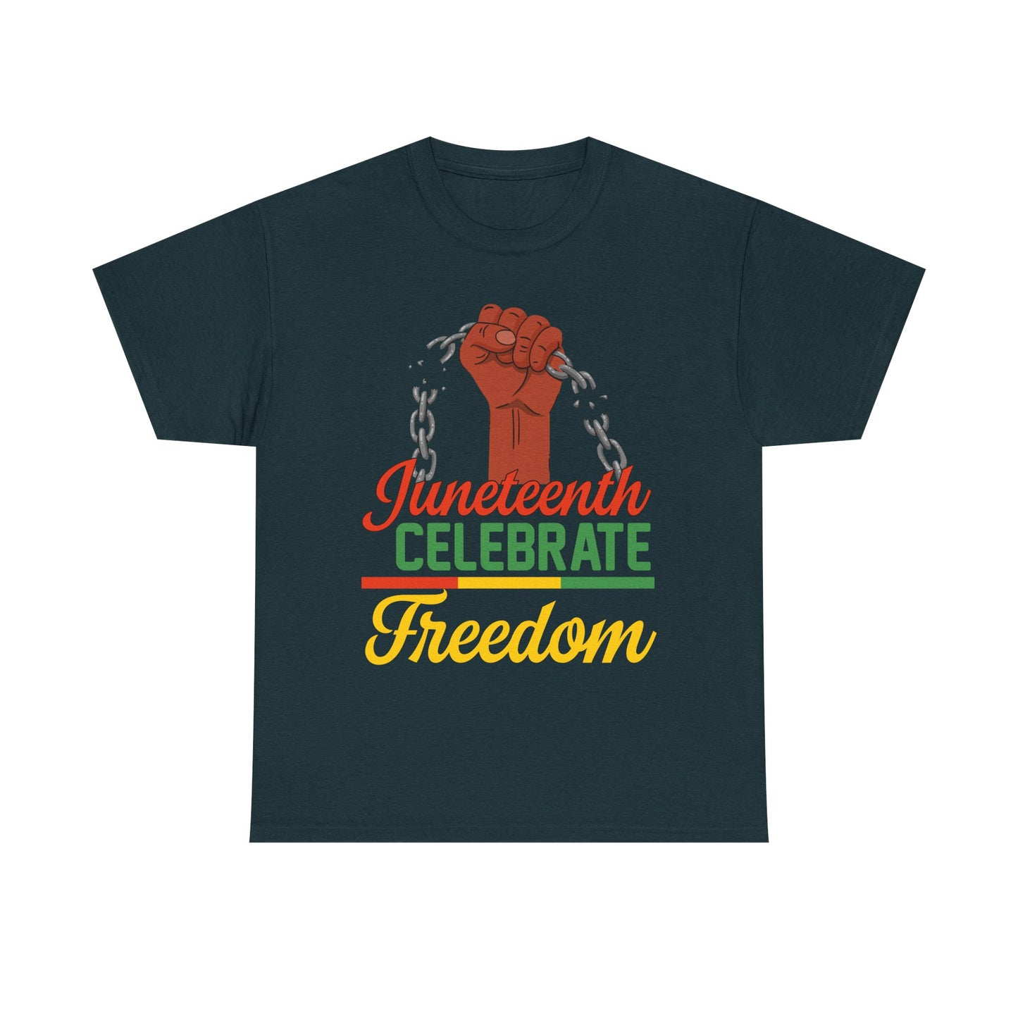 Juneteenth Freedom Tee, Celebrate Freedom Shirt, Unisex Cotton T-Shirt, Black History Month Apparel, Equality and Justice Top