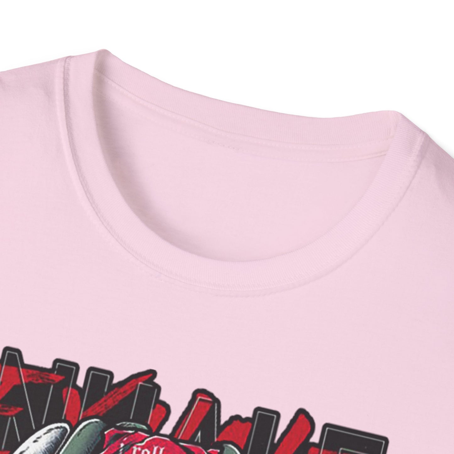 Graphic Unisex Softstyle T-Shirt - 'Exhale' Design