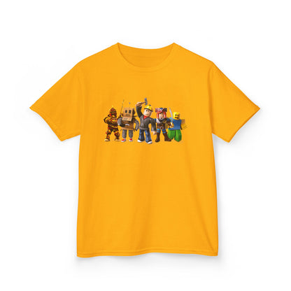 Minecraft Characters Kids Tee, Gamer T-Shirt, Fun Casual Wear, Birthday Gift, Children's Apparel