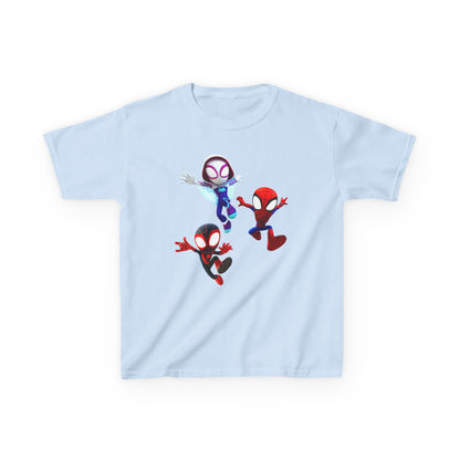Kids Spider-Man Adventure Tee - Fun and Cozy Cotton T-Shirt for Young Superhero Fans