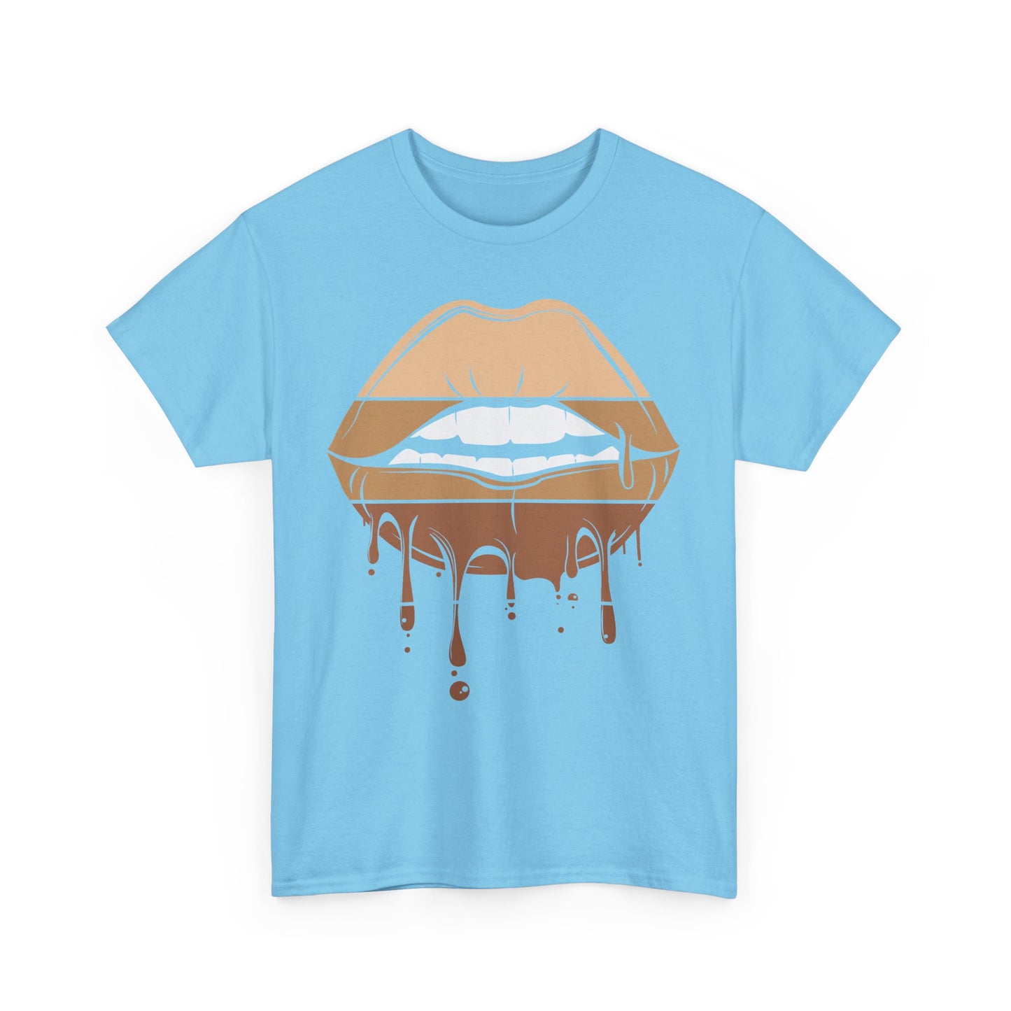 Chic Bold Lip Graphic Tee - Unisex Heavy Cotton