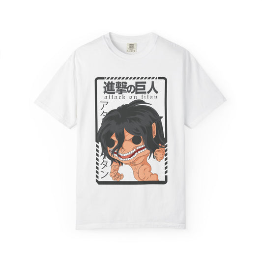 Anime Graphic T-Shirt, Attack on Titan Tee, Unisex Casual Shirt, Gift for Anime Fans, Streetwear Style