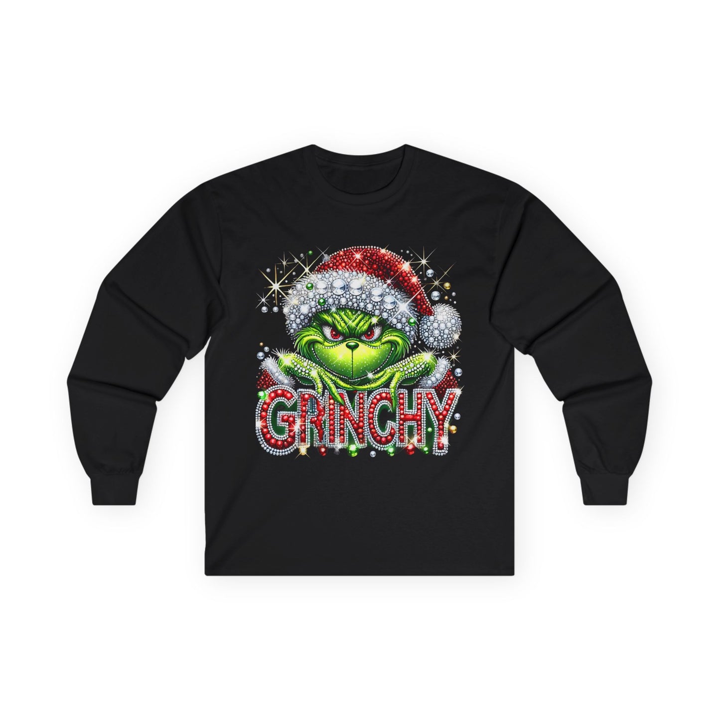 Grinchy Holiday Long Sleeve Tee